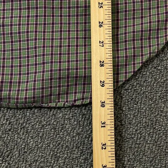 Polo Ralph Lauren Shirt Medium M Long Sleeve Classic Fit Plaid - Picture 9 of 12